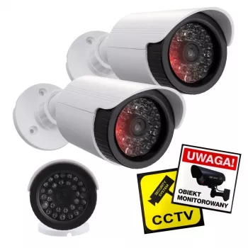 Divu viltus caurules kameru komplekts IR1800 WT