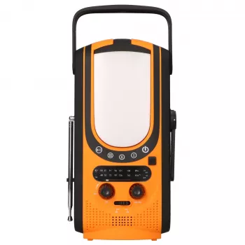 Extralink Power Ranger EPS-6000 | Power Bank | 6000mAh, FM Radio, LED gaisma, Dinamo, Saules panelis
