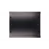 Pie sienas montējams skapis Extralink 9U 600x600 Melns