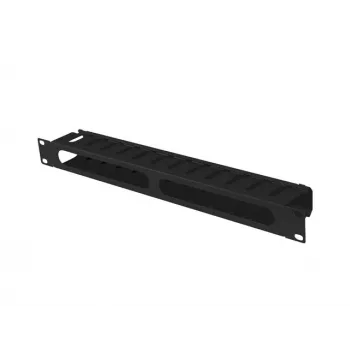 Kabeļu sakārtošanas sliede Lanberg AK-1704-B Melna 482.5 mm 1 gab.