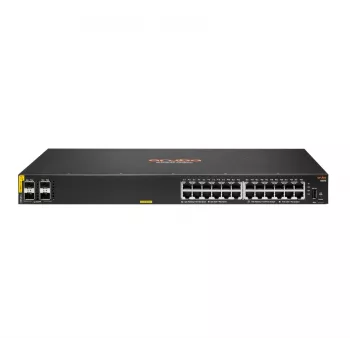 HPE Aruba Networking CX 6000 24G Class4 PoE 4SFP 370W Slēdzis