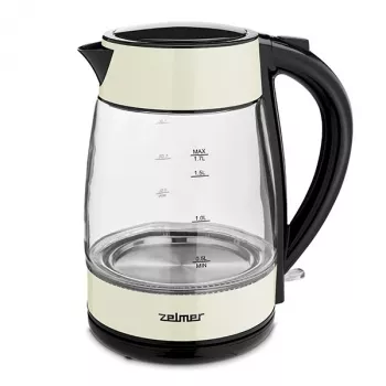 Zelmer ZCK8011I elektriskā tējkanna 1,7 L 2200 W Melna, Dzeltena