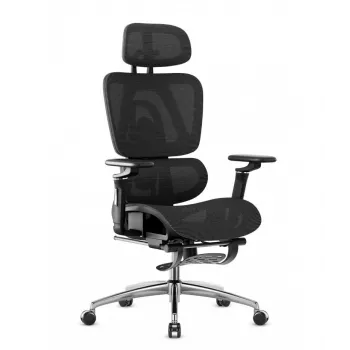 Biroja krēsls mark adler Expert 7.9 Melns — ergonomisks grozāms krēsls, melns audums, modelis MA-EXPERT 7.9 BLACK