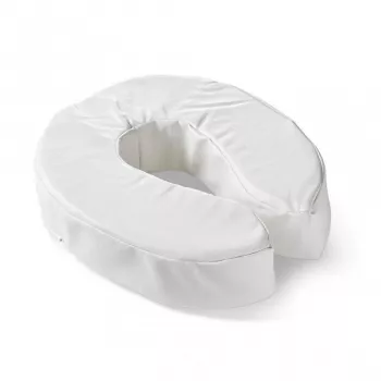 Mīksts pacelts tualetes sēdeklis, 10 cm