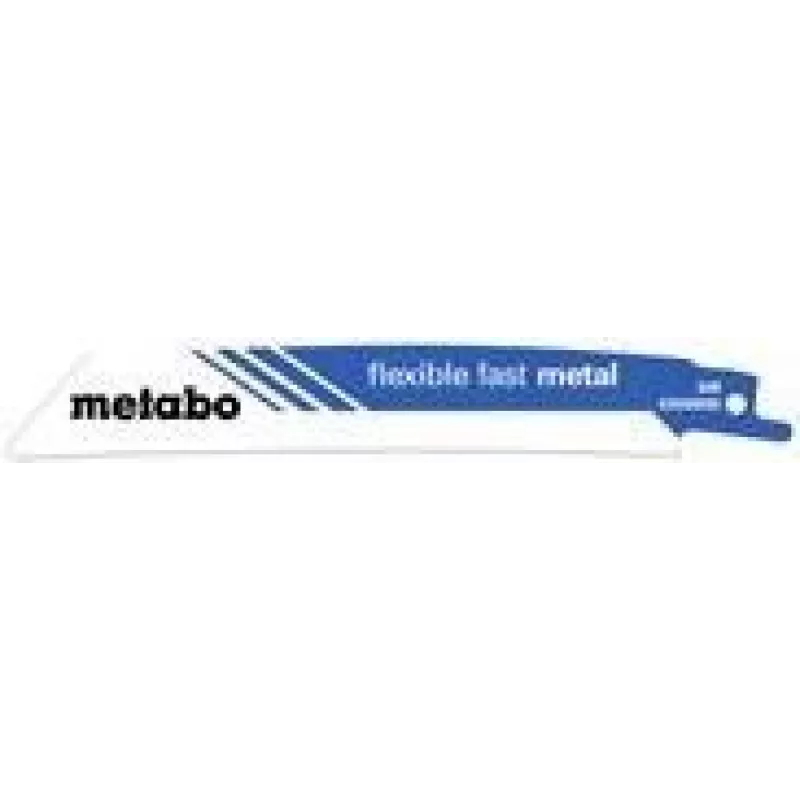 Metabo FLEXIBLE FAST METAL zāģa asmens metālam, caurulēm, lokšņu metālam, profiliem 5 gab., garums 1