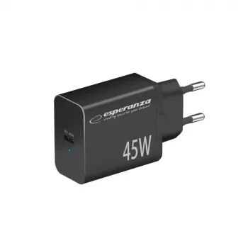 Esperanza EZC108K tīkla lādētājs 45W Melns