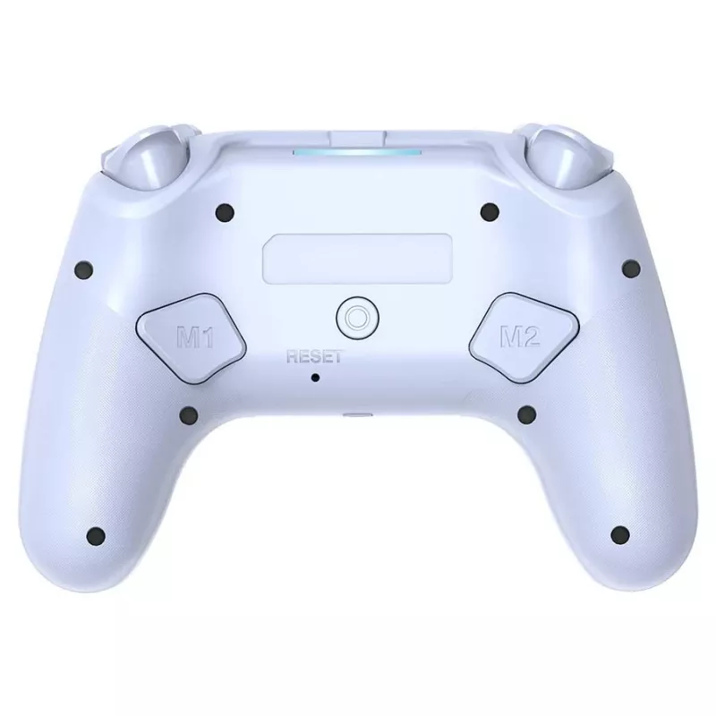 Subsonic PS5 bezvadu LED spēļu kontrolieris balts D-pad Home Options Share