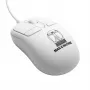 Vadu ambidekstrāla datorpele ManMachine Mighty Mouse 5, USB Type-A, 5 pogas, balta