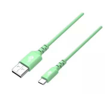 TB USB-C kabelis 1m Zaļš; AKTBXKUCMISI10Z