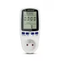 Elektrības patēriņa mērītājs ESPERANZA ELA103 ar LCD displeju — 16 A, 3680 W, 230 V, 50–60 Hz