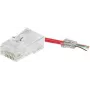 LogiLink MP0027 modulāro RJ45 spraudņu komplekts Cat.6 UTP, caurlaides, 50 gab.