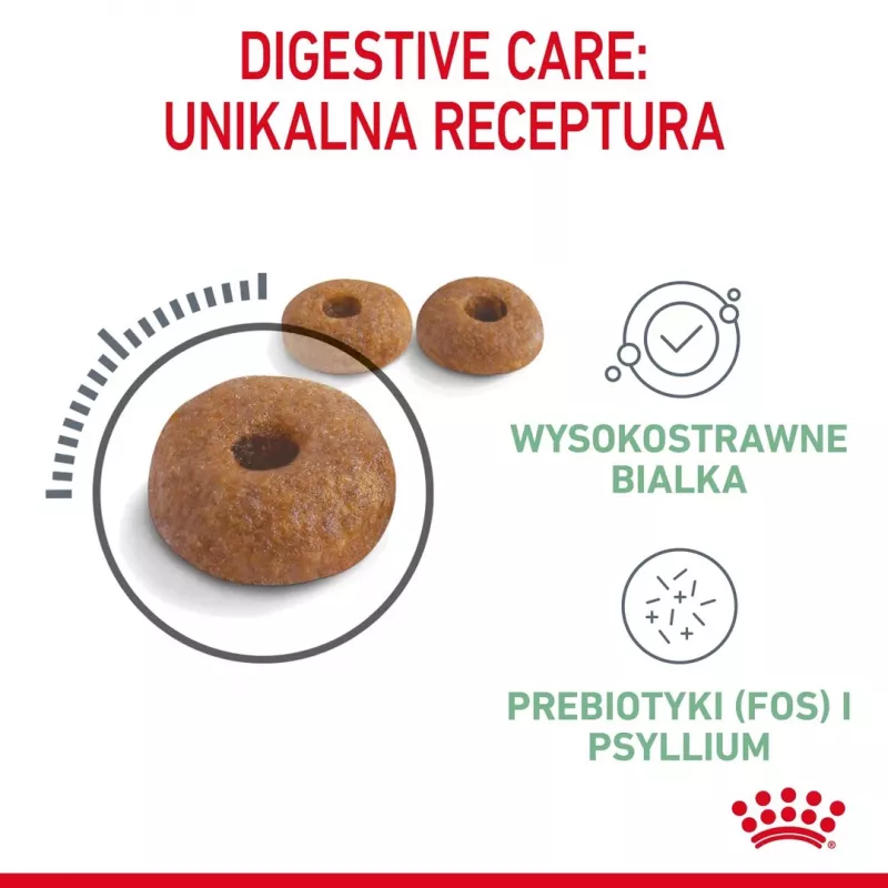 Royal Canin Digestive Care Adult sausā barība kaķiem, 10 kg, zivis, mājputnu gaļa, rīsi, dārzeņi