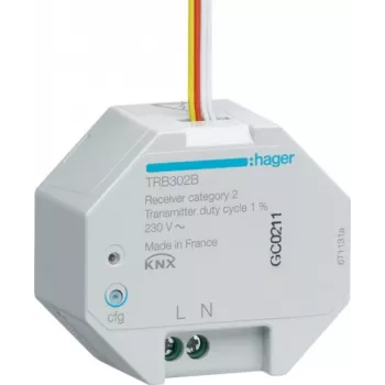 Funk KNX UP ieeja 2-kanālu 230V quicklink TRB302B (TRB302B)