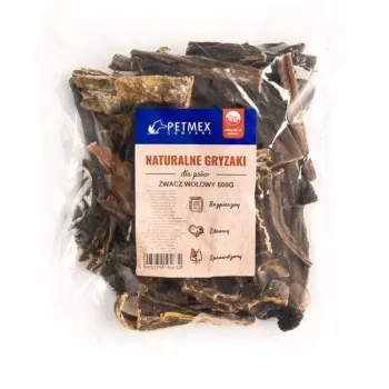 Suņu košļājamais kārums PETMEX liellopa spurekļi 500g
