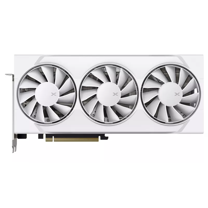 XFX Swift AMD Radeon RX 9060 XT OC White Triple Fan 16GB Grafiskā Karte