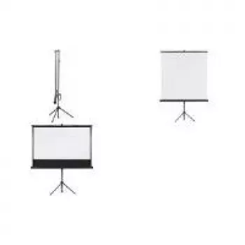 Franken X-tra!Line LWST215 portatīvais projekcijas ekrāns, formāts 1:1, attēls 1500×1500 mm
