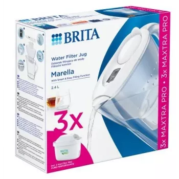 Brita Marella+3 kārtridžu komplekts PRO White 2.4 Balts