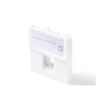 Sienas kontaktligzda Lanview LKS835 45x45 mm 1 Ports Ethernet