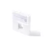 Sienas kontaktligzda Lanview LKS835 45x45 mm 1 Ports Ethernet