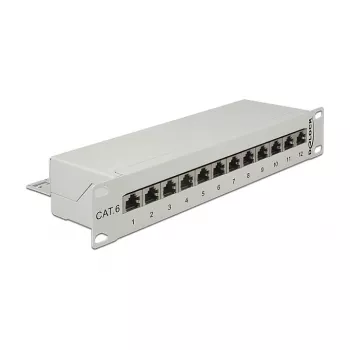 Patch Panel 1U DeLOCK 43299 12 portu RJ-45 LSA