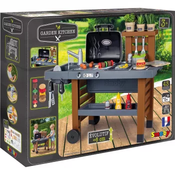 Garten Kitchen, rotaļu virtuve pelēka/brūna