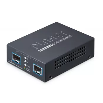 PLANET XT-815A 2-Port 10G/2.5G/1G/100BASE-X tīkla mediju pārveidotājs melns