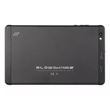 Planšetdators BLOW BlackTAB8 8 collu 4G LTE, 3GB RAM, 32GB eMCP, Android 14, IPS 1200×1920, MicroSD