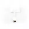 Digitus DB-340407-001-W DisplayPort–VGA adaptera kabelis