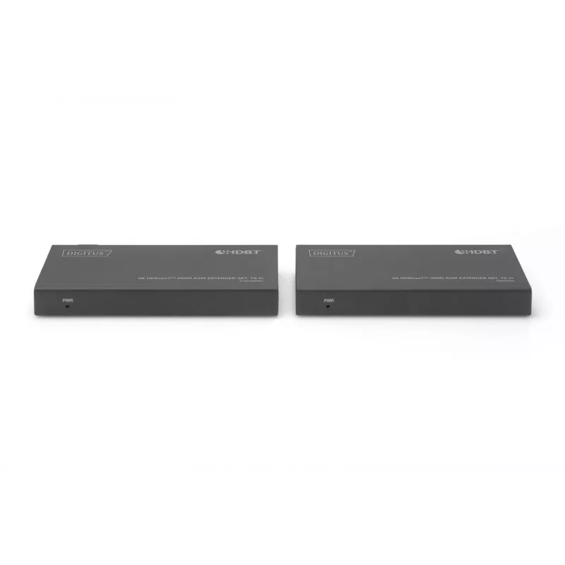 KVM pagarinātāju komplekts Digitus 4K HDBaseT HDMI 70 m vadu