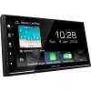 Kenwood DMX7722DABS 2 DIN auto multivides uztvērējs, 6,8 collu skārienekrāns, DAB+, bezvadu CarPlay un Android Auto, Wi-Fi, Bluetooth, 4x50 W, melns