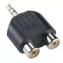Sbox 3.5 mm M. -> 2 x 3.5 mm F. AD.3.5-2X3.5