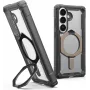 UAG Urban Armor Gear Plasma XTE Macīgs Maciņš ar Statīvu un Magnētu Moduli | Samsung Galaxy S26 | pelēks/caurspīdīgs/titāns