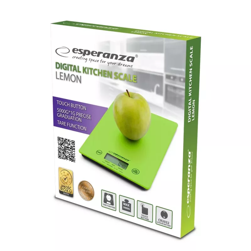 Virtuves svari Esperanza EKS002G zaļi dzelteni
