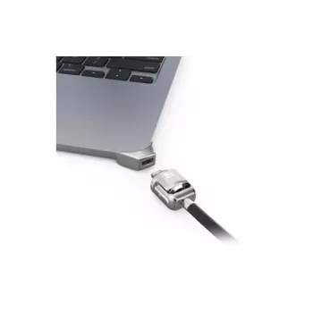 Compulocks Ledge MacBook Air 13 collu M2 un M3 sudraba klēpjdatora slēdzenes adapteris