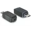 Adapteris USB micro-B vīrišķais uz mini USB 5-pin DeLOCK 65063