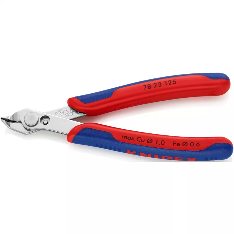 Knipex Super-Knips 78 23 125 elektronikas un precīzās mehānikas grieznes bez slīpuma 125 mm