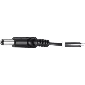 Voltcraft 93025c200 Kabelis no zemsprieguma spraudņa līdz brīvam galam, 5.5 mm, 2. (93025c200)