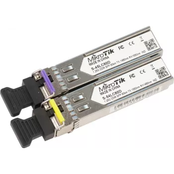 MikroTik S-4554LC80D SFP moduļu komplekts 80 km šķiedrai