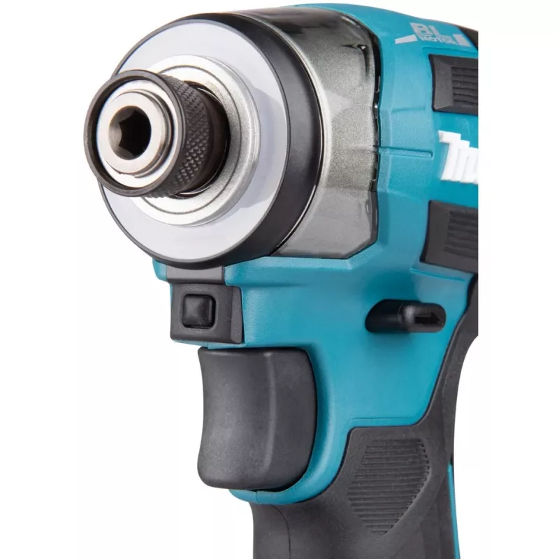 Makita DTD173RTJ bezvadu triecienskrūvgriezis, 3600 apgr./min, ar akumulatoriem, lādētāju un koferi, zils/melns