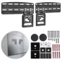 Maclean TV sienas stiprinājums, saderīgs ar Samsung QLED televizoriem, 43-85 collas, max 60kg, MC-806 N