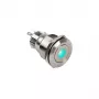 DimasTech Vandalismustaster 22mm Silverline Dot RGB PD215 – Pogas slēdzis ar RGB apgaismojumu