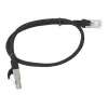 LANBERG PCU6-10CC-0050-BK Patchvads RJ45 Cat. 6 UTP 0,5m melns