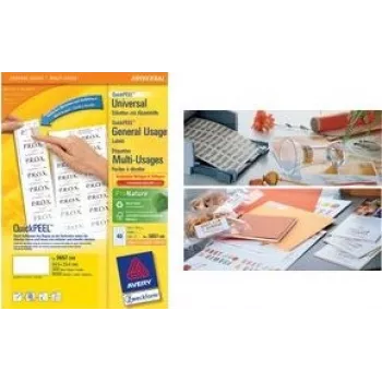 Pašlīmējošā etiķete Avery 3657-200