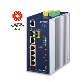 Pārvaldāms L2+ Gigabit Ethernet slēdzis PLANET IGS-5225-4UP1T2S