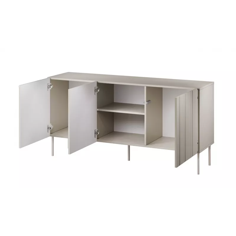 Kumode ISLA 1505x400x750 mm, kašmira matēts, skaidu plātne
