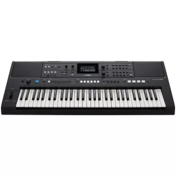 Taustiņinstrumentu Yamaha PSR-E483 — 61 taustiņu portatīvais aranžētājs ar pieskāriena jutību un USB-MIDI