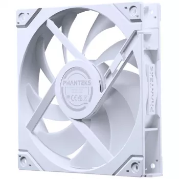 Phanteks M25 Gen2 140mm PWM D-RGB Reverse Blade korpusa ventilators - Balts