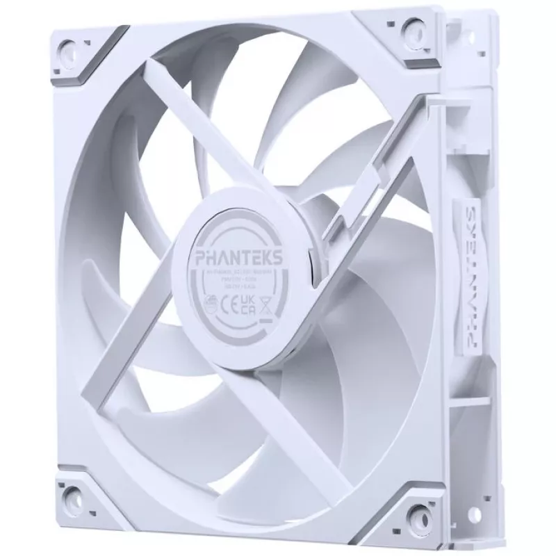 Phanteks M25 Gen2 140mm PWM D-RGB Reverse Blade korpusa ventilators - Balts
