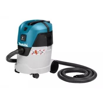 Slapjās un sausās tīrīšanas putekļsūcējs Makita VC2512L — 25 L, 1000 W, 230 V, 21 kPa, 60 l/s