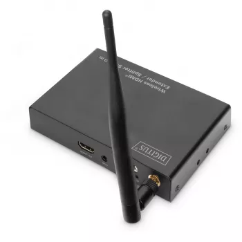 Digitus DS-55315 bezvadu HDMI uztvērējs (papildu uztvērējs DS-55314 sistēmai, 80m, Full HD)